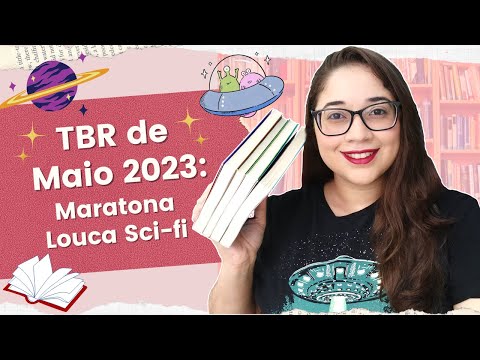 TBR DE MAIO 2023: Maratona Louca Sci-fi | Biblioteca da Rô