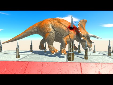 Overcoming Barriers Giant Deadly Spike - Animal Revolt Battle Simulator