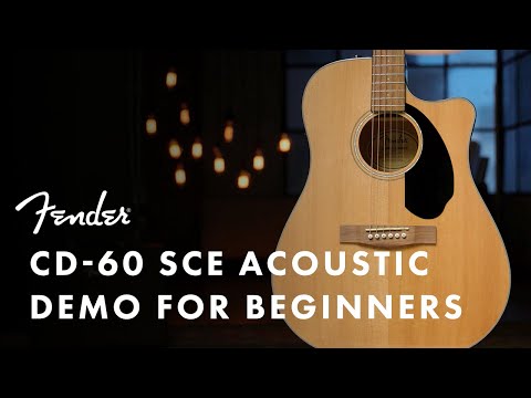 Fender CD-6OSCE NAT 2020 - Natural image 4