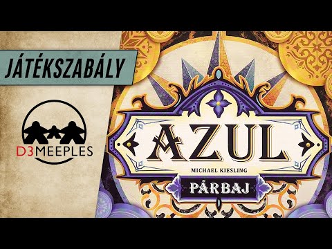 JÁTÉKSZABÁLY: AZUL PÁRBAJ - d3meeples