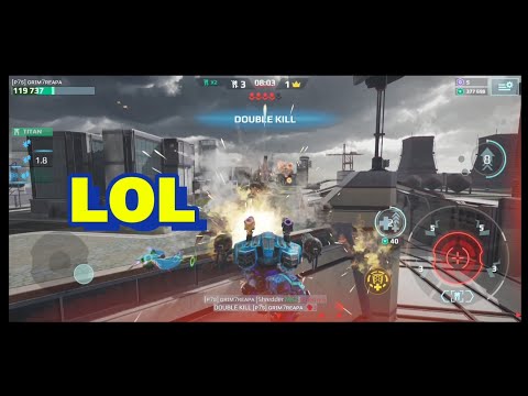 Raven SMASHES Fenrir and Behemoth with Shredder Taran War Robots Champion League FFA