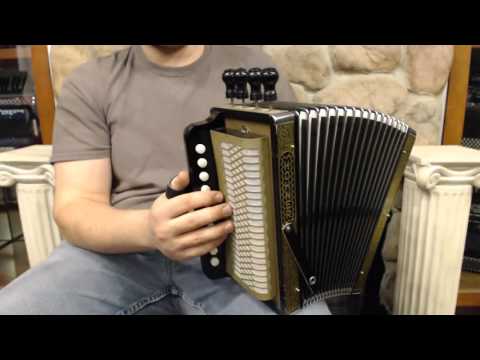2129 - Hohner HA 114 Diatonic Cajun Melodeon C LMMH 10 2 $595