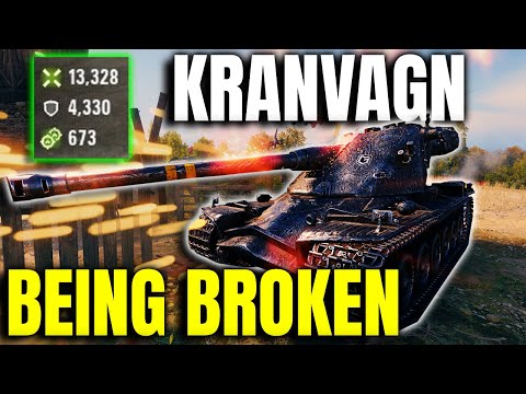 Kranvagn being 99.99% unbalanced....