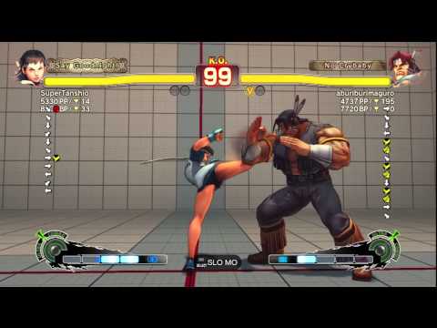 SuperTanshio [Sakura] vs. aburiburimaguro [T. Hawk] | SSF4 Arcade Edition