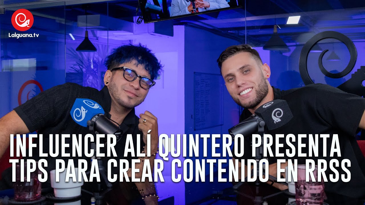 Influencer Alí Quintero presenta tips para crear contenido en RRSS. El chamo del pelo azul Cap 23