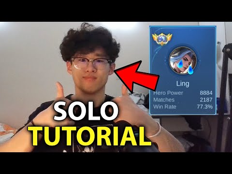 HOW TO WINSTREAK IN SOLO RANK WITH LING! (solo vc tutorial)