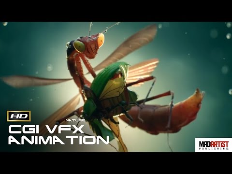 CGI VFX Animated Short "INSECTS" Fantastic Animation by Ramtin Ahmadi