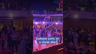 Carnival Halloween costume party.  #cruiseship #cruise #travel #shorts #choosefun #carnivalcruise