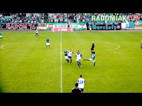 Skrót meczu Radomiak Radom - Stal Rzeszów. II liga sezon 2013/2014.