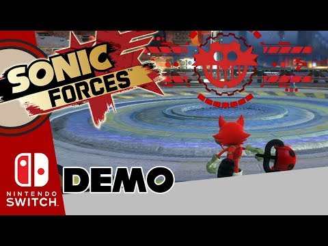Sonic Forces - Nintendo Switch Demo - All Levels Completed within the Time Limit