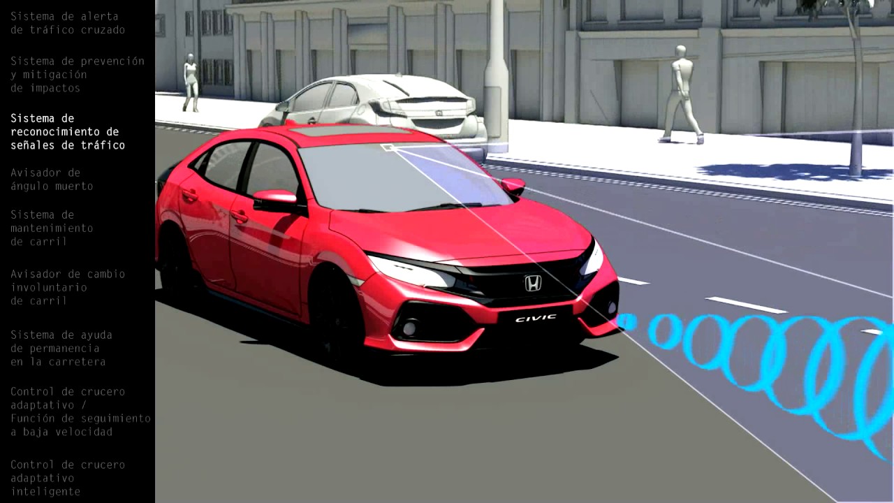 Honda Sensing. Sistemas avanzados de ayuda al conductor.