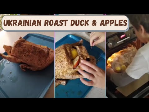 Ukrainian Roast Duck and Apples Recipe with Ingredients List