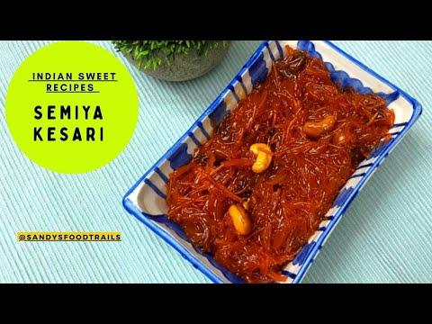 Easy Vermicelli Sweet |Semiya Kesari Recipe| South Indian Dessert| homemade sweets