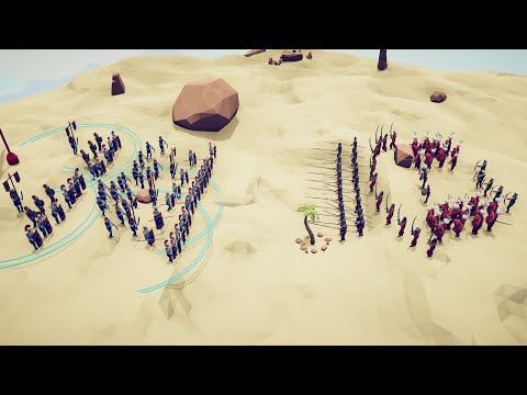 60x ARABIAN UNIT vs 60x ROMANS UNIT - Totally Accurate Battle Simulator | TABS