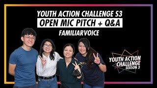 Youth Action Challenge S3E62: Pitch/Q&A; FamiliarVoice