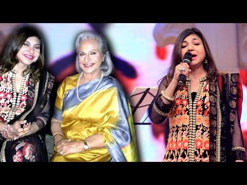 Alka Yagnik • LIVE • A Musical Tribute to Waheeda Rehman