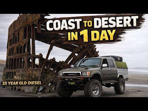 Hilux Overland Expedition EP1 — Coast to Desert in a 35 Year Old Toyota 