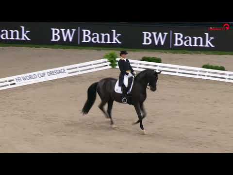 Preis der Firma Abelein Event Service - Isabell Werth / Weihegold OLD