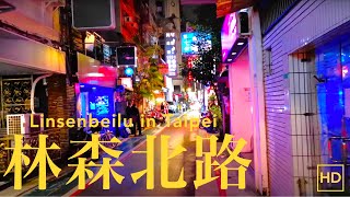 【台湾散歩】復活の兆し？週末夜の林森北路【2021年12月撮影/リンセンベイルー】