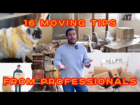 Part of a video titled TOP 16 MOVING TIPS FROM PROFESSIONAL MOVER - YouTube