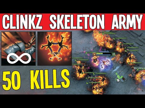Infinite Army Clinkz New Meta By Goodwin 50 Kills | Dota 2 Gameplay