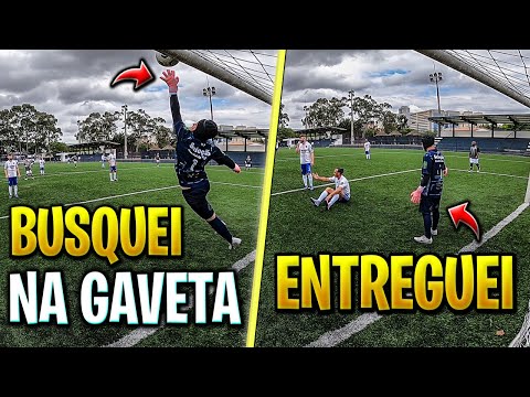 Jogando no campão, o juiz roubou e quase entreguei o jogo mas meu zagueiro salvou