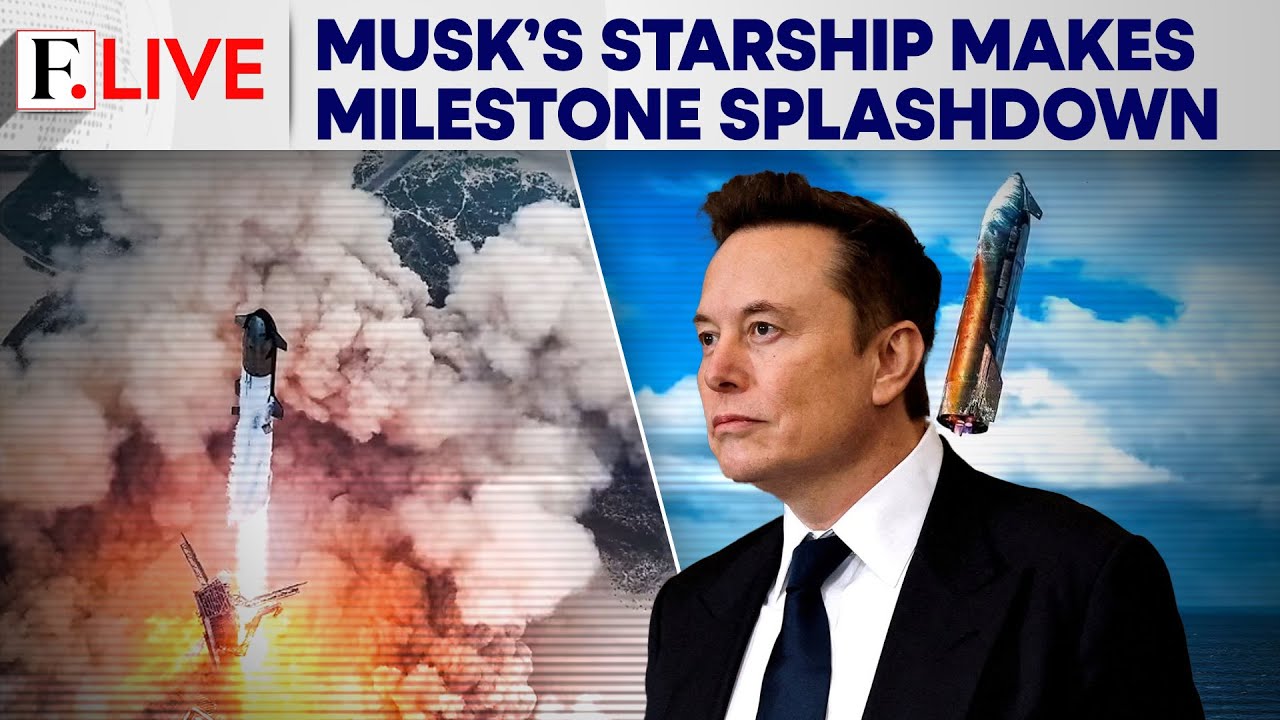 Musk’s SpaceX Starship Completes 11th Test with Indian Ocean Splashdown | Firstpost Live | N18G