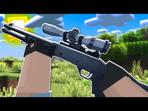 I Crafted EVERY GUN in Timeless and Classic Minecraft GUNMOD | The BEST MINECRAFT gun mod