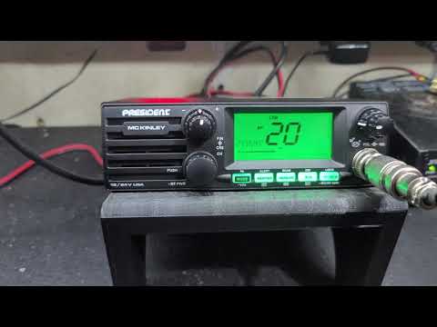 President McKinley cb radio performance review for James in PA from Www.truckscbsales.com