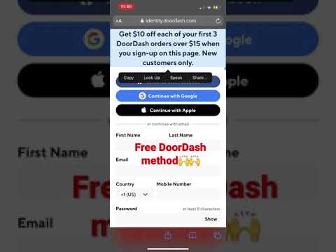 FREE DoorDash Method 🙌🙌