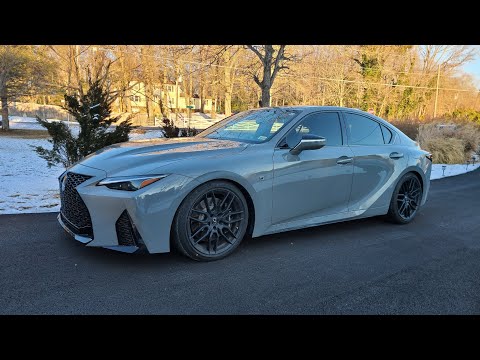 Installing RS*R lowering springs Lexus IS500 Launch Edition
