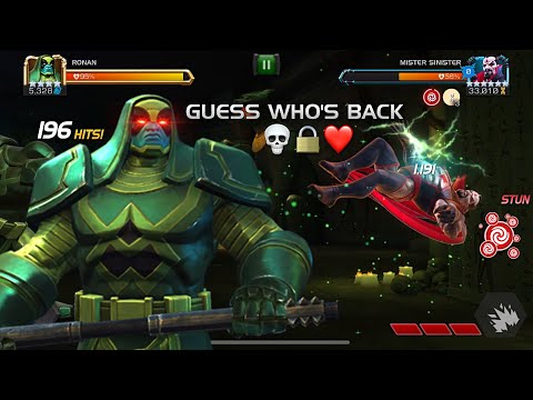 Ronan the Accuser VS Mister Sinister EPIC! Summer Smackdown Alpha - Marvel Contest of Champions