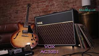 Video thumbnail for First Look: Vox AC30S1 === Kitarablogi by Kitarablogi