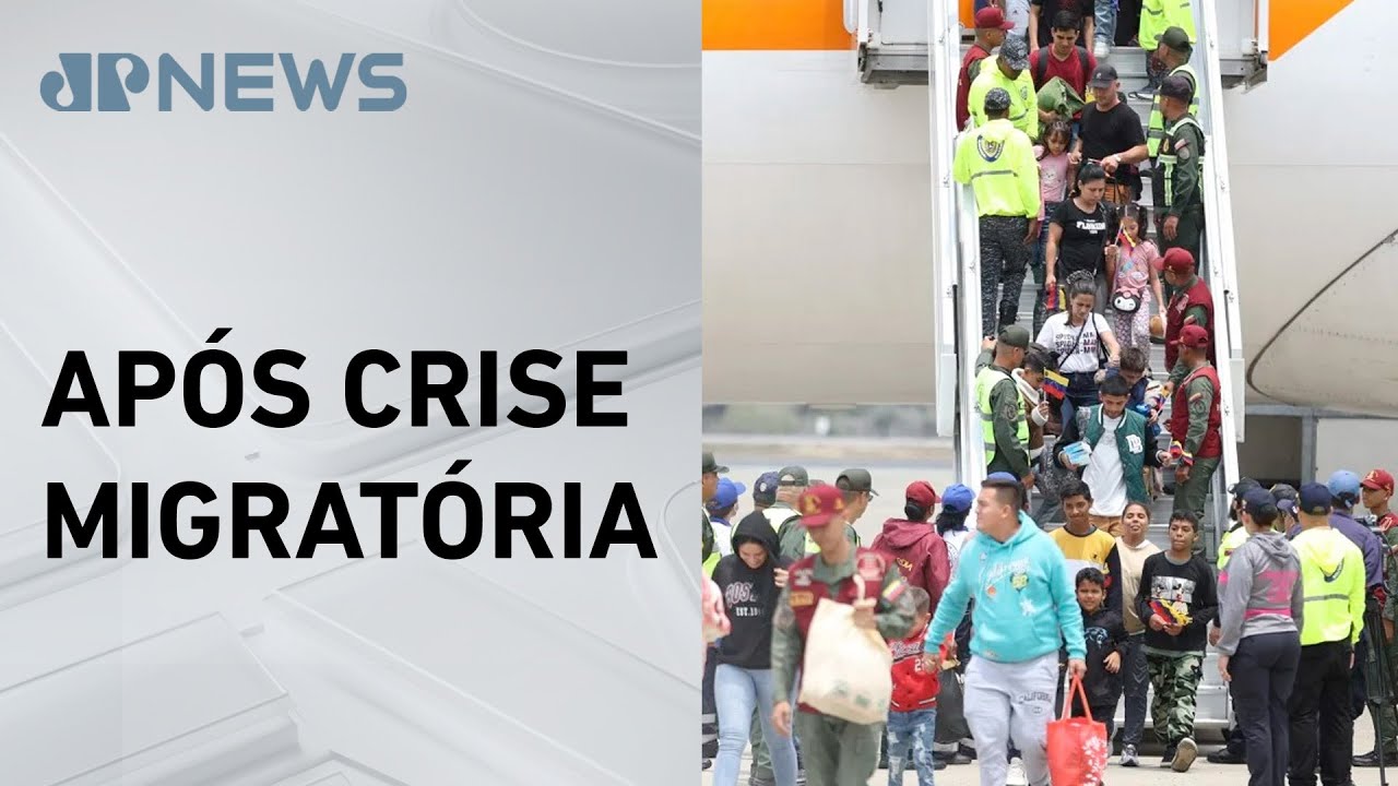 Venezuela recebe 199 deportados dos Estados Unidos