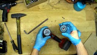 Hilti SFC 22 A chuck removal and Makita chuck replacement
