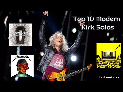 TOP 10 Modern KIRK HAMMETT Solos on METALLICA