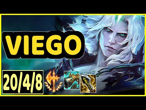 ✅VIEGO VS HECARIM - 20/4/8 KDA JUNGLE GAMEPLAY CHALLENGER I✅