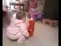 Rileys Kissing Elmo Dec 8 2007
