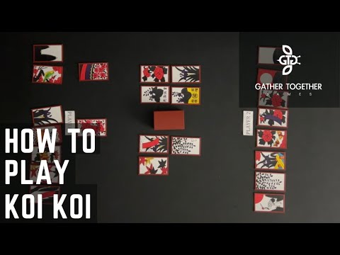 How To Play Koi Koi - YouTube
