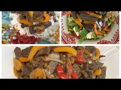 Pepper Steak…gluten free, low carb, no added sugar..quick and easy