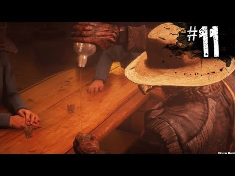 Red Dead Redemption 2 - LEARNING HOW TO BARTEND - Part 11
