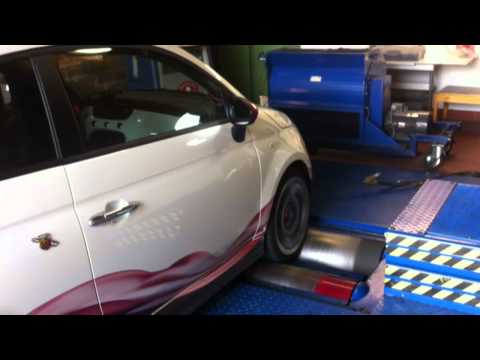 500 Abarth, auf dem Prüfstand, powered by TT Chiptuning