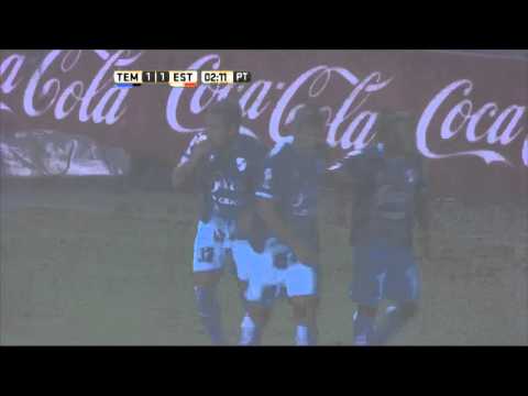 Gol de Pérez Guedes. Temperley 1 - Estudiantes 1. Fecha 9. Primera División 2016