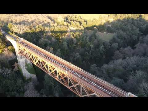 Vasanello - Ponte di Ferro  - vecchia ferrovia - drone - 4k