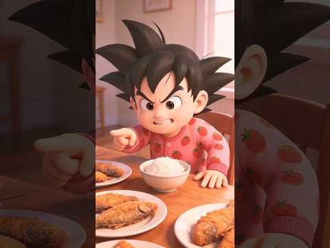 ¡¿Goku se enojó por culpa de los fideos?!