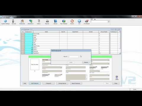 FingerTec Technical Support Australia - How to add new employees into TCMS v2