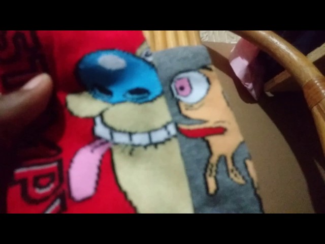 Vídeo relacionado con Nickelodeon Camiseta clásica de los años 90 para Hombre, Rugrats, Invader Zim, REN & Stimpy y Hey Arnold, Blanco, L