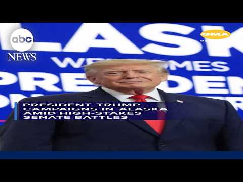 President Trump campaigns in Alaska