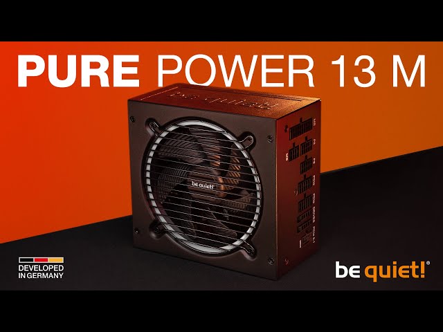 Alimentation be quiet! Pure Power 12 1000W ATX 3.1 80 PLUS Gold | Hello Edge