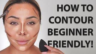 HOW TO CONTOUR YOUR FACE FOR BEGINNERS 2022  NINA 